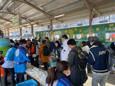 「オホーツク流氷の日」における「流氷物語号」のお見送りについて