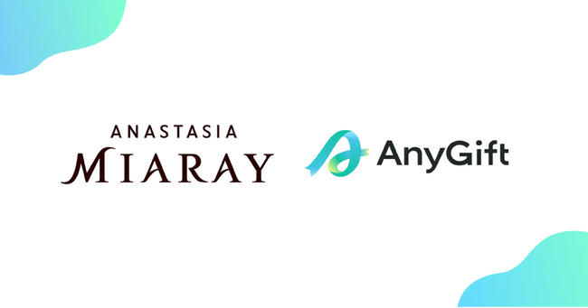 プレスリリース「アナスタシア ミアレ公式オンラインショップにて、店舗で使える『AnyGift』のデジタルチケットを導入」のイメージ画像