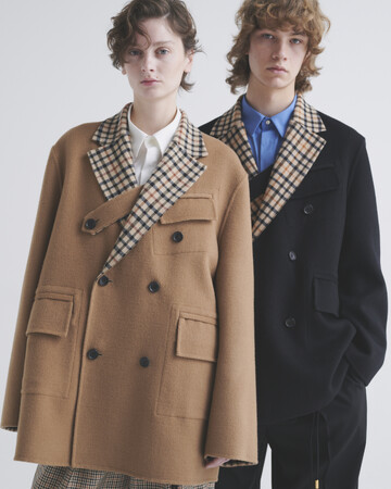 クルニダックス　ウールタイロッケンコート CULLNI for DAKS タイロッケンウールコート｜DAKS（ダックス