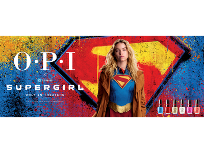 内なるスーパーヒーローを解き放て！OPI×映画『スーパーガール』映画の世界観を表現した限定コレクションを発売