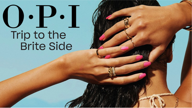 OPI 2026年夏の新色「Trip to the Brite Side（トリップ トゥ ザ ブライト サイド）」が登場。鮮やかなビタミンカラーで指先から夏の主役に。