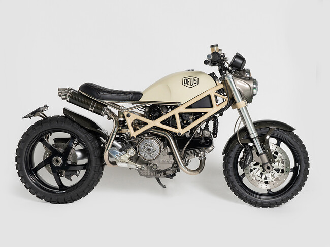 【デウス原宿 期間限定展示】唯一無二のカスタムバイク 第1弾「ARGUS」登場、 8/30(土)まで