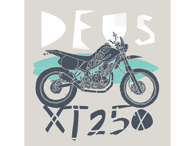  【DEUS XT250 がTee シャツになって登場 】