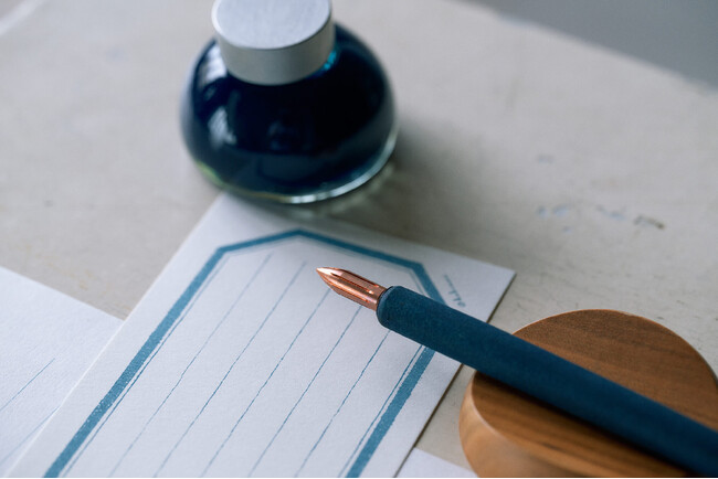 プレスリリース「【新商品】文具店・カキモリが３つの書く道具を新発売 ｜ Metal nib - 銅 / Glass nib / Frost - Graphite」のイメージ画像