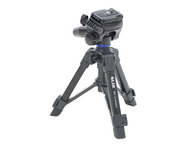 スマホ・カメラ兼用のテーブル三脚「スリック スマホ対応 GX-m compact」