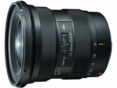 ニコンFとキヤノンEFマウントのAPS-C用「Tokina atx-i 11-16mm F2.8 CF PLUS」「atx-i 11-20mm F2.8 CF PLUS」（クリーニングクロス付き）