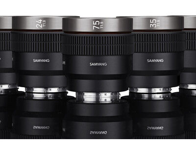 世界初のシネAFラインナップ・ソニーFEマウント「SAMYANG V-AF 24mm T1.9 / 35mm T1.9 / 75mm T1.9」