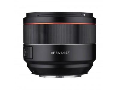 サムヤンオプティクス新製品｜485gと軽量、コンパクトな「SAMYANG AF85mm F1.4 EF」