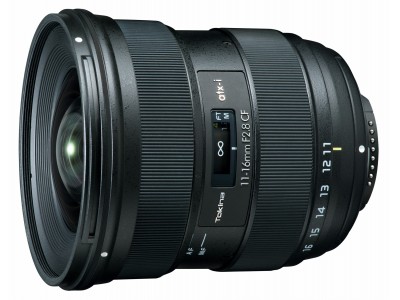 トキナー新シリーズ第1弾「atx-i 11-16mm F2.8 CF」APS-Cフォーマットデジタル一眼レフ用レンズ