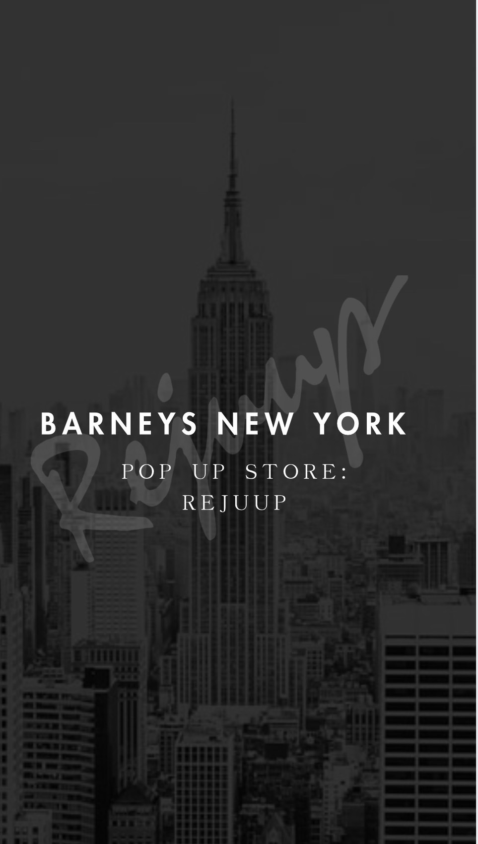 バーニーズ　ニューヨーク各店で話題の新体験コスメ「リジュアップ」初登場！