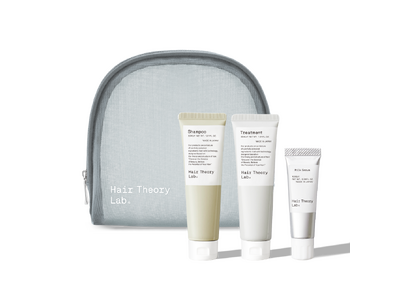 毛髪科学に基づくヘアケアブランド【Hair Theory Lab(R)】から、ベストコスメ累計21冠(*1)を受賞したヘアケアアイテムのトライアルセットが登場。