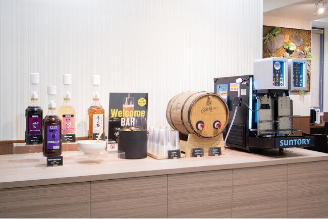 生ビールやワインまで飲み放題に！～和菓子・お茶漬けに加え新しいウェルカムサービスを追加～　ベッセルイン博多中洲