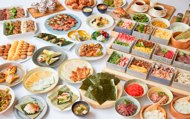 【レフ京都八条口 by ベッセルホテルズ】黒毛和牛と南禅寺豆腐のすき鍋を卓上コンロで出来立て熱々提供　いくら食べ放題も登場、京食材を楽しむ朝食ビュッフェにリニューアル