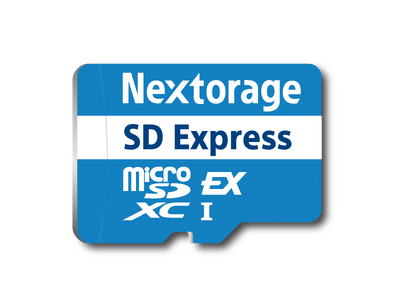 microSD Express メモリーカード 開発のお知らせ