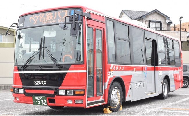 【名鉄バス創立20周年】名古屋鉄道9500系デザインの特別塗装バスを運行しますのメイン画像