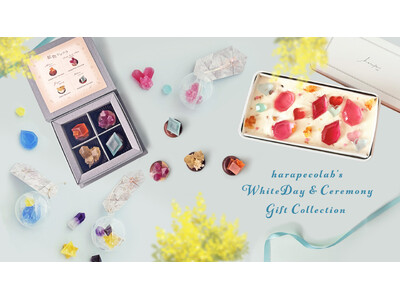 “まるで宝石”ハラペコラボから、ホワイトデーや春のギフトシーズンに感謝を伝える春限定スイーツが登場