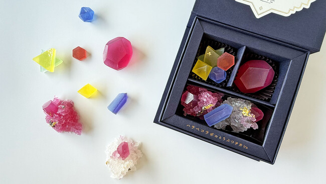 食べる宝石！７月の誕生石ルビーの琥珀糖6月23日発売開始