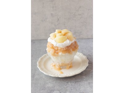【DISHES and TART『SAN』】季節限定の「桃のかき氷」と「桃のタルト」が登場！～暑い季節のご褒美に、旬の桃を贅沢に～