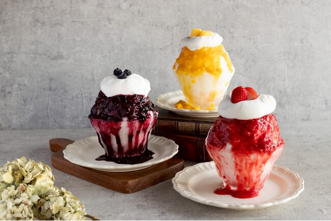 【DISHES and TART『SAN』】フルーツたっぷり、ふわとろ食感。タルトが自慢のカフェ発・夏限定のごちそうかき氷が登場！