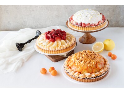 【DISHES and TART SAN】新しい一年の始まりに。心華やぐ新作タルトが登場！