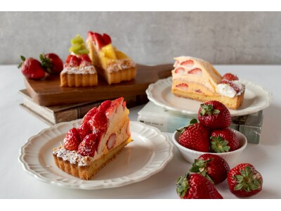 【DISHES and TART SAN】旬のいちごを楽しむ「いちごフェア」を開催／2026年2月16日～季節限定タルトを販売。