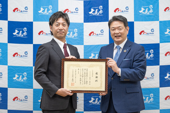 タニウム、能登半島地震の被災地・七尾市視察/市長との意見交換会を実施　「企業版ふるさと納税」を活用し、石川県七尾市に支援を実施