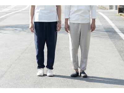 近江のリネンを使用した新作・現代風MONPE（もんぺ）、帝国繊維との産地コラボ商品を4月9日より販売開始！