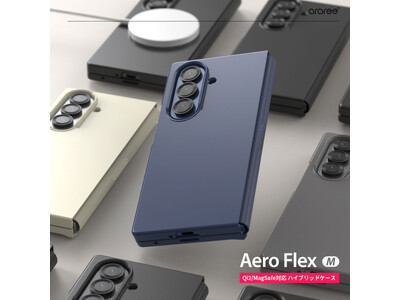 araree、Qi2・MagSafe対応のGalaxy Z Fold 7 ケース「Aero Flex