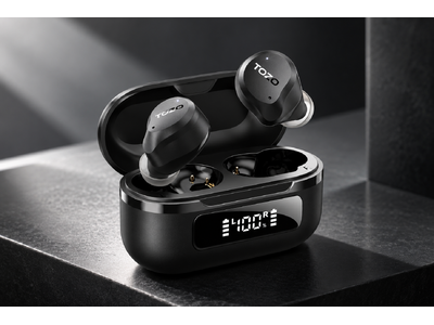 TOZO、VGP2026受賞、最大-45dB ANC搭載・最大55時間再生のワイヤレスイヤホン『AeroSound』発売