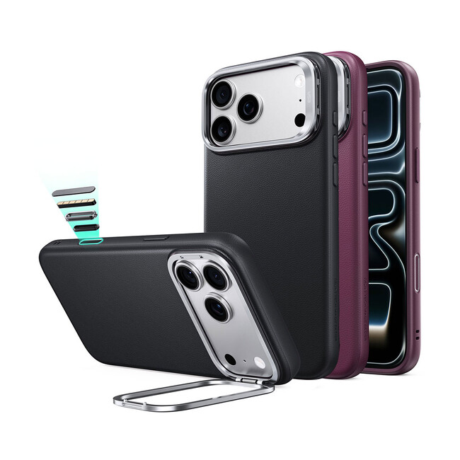 ESR�A�㎿�ȃ��B�[�K���V���R�[�����U�[�̗p��MagSafe�Ή�iPhone18 Pro/ Pro Max �P�[�X�uAtelier�v����