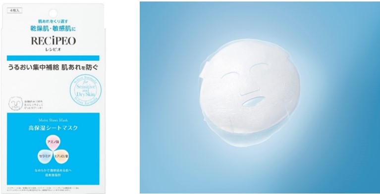 敏感肌向けブランド「RECiPEO（レシピオ）」からうるおいケア×透明感を叶える高保湿シートマスクが登場