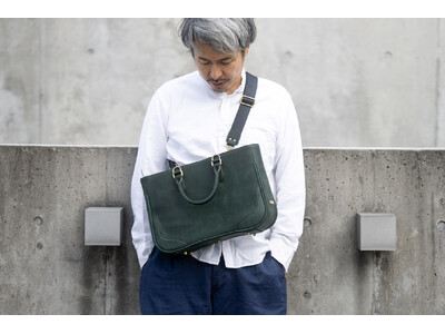 香川・高松カワニシカバンが、創業初期のレザービジネストートを復刻。仕様を現代的にアップデート── YouTube登録者14万人のD2Cバッグブランド