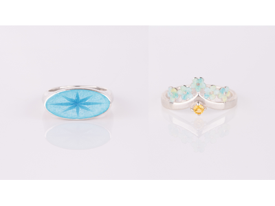 【新商品】自分で色を選び、自分だけの一点をつくる七宝ジュエリー 「エマーユリング」に新デザイン「HOSHI」「KANMURI」登場