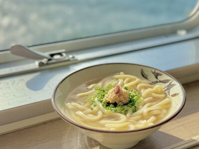 冬の船旅に、ほっと温まる一杯を！「高知の柚子と生姜の餡かけうどん」期間限定で販売 | ジャンボフェリー