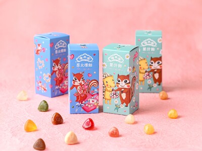 【藤岡ちさ×榮太樓】　ホワイトデー限定榮太樓飴・果汁飴発売