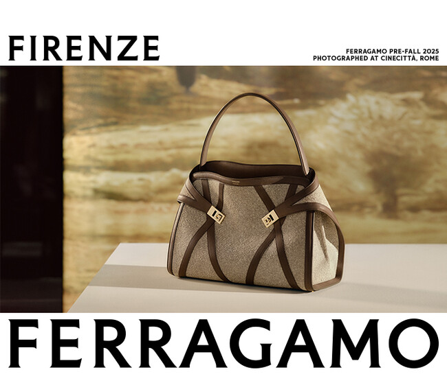 【FERRAGAMO】2025年最新バッグコレクションにフォーカスしたポップアップストアを 銀座三越、阪急うめだ本店にて開催