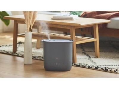 忙しい日々にもフィットする“お手入れラクラク・省スペース・たっぷり大容量”BRUNO「4.7Lハイブリッド加湿器 COMFORT MIST」新発売