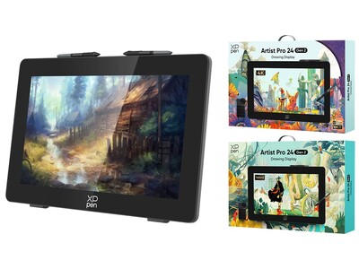 XPPen Artist Pro シリーズより2種類の 24インチ液晶ペンタブレット Gen2モデル登場