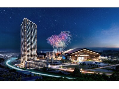 「ES CON FIELD HOKKAIDO」近接の分譲レジデンス誕生『（仮称）北広島市新駅タワープロジェクト』2028年完成に向けて着工