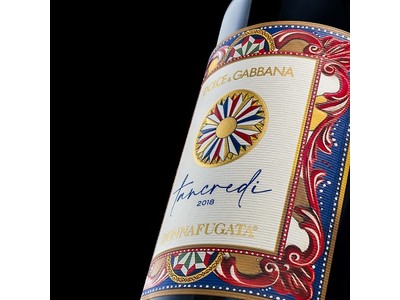 シチリアワイン「ドンナフガータ」の新製品　「ドルチェ＆ガッバーナ」がラベルデザインを手掛ける「Tancredi 2018」をオフィシャル発売開始
