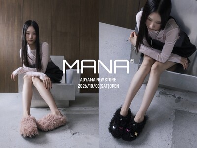 レディースシューズブランド「 MANA 」がブランド初となる路面店を北青山に2026年10月3日（土）オープン