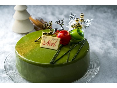 【数量限定】宇治抹茶を贅沢に使用したクリスマスケーキ「京はやしやの抹茶ノエル」が2021年11月15日よりオンラインショップにて予約受付開始。