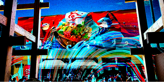 残り1か月！大阪関西万博の夜を彩る幻想的なデジタルアート50年以上の歴史を誇るグルメ杵屋が新たな挑戦