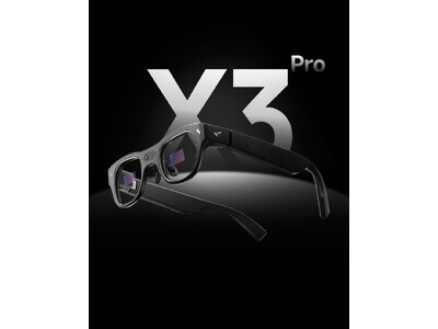 株式会社シルバーアイ、最新AI・ARスマートグラス「RayNeo X3 Pro」をTOKYO NODE LABに期間限定展示