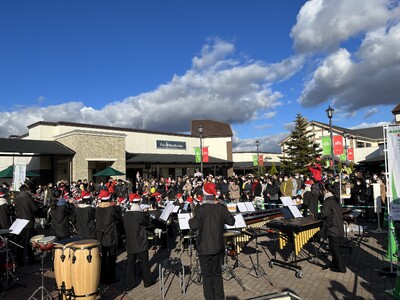 土岐商業高等学校 吹奏楽部によるクリスマスコンサートを土岐アウトレットで11月30日（土）に開催　コロナ禍から5年続く思い出の演奏会