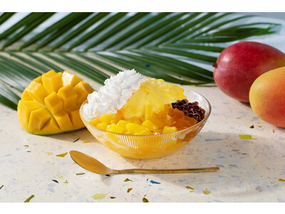 台湾カフェ「春水堂（チュンスイタン）」から初の台湾かき氷！『台湾かき氷 マンゴー』が渋谷マークシティ店限定で5/24(水)から新発売