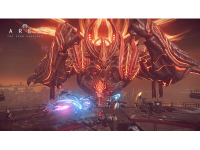 Com2uS Holdings�̐V��X�^�C���b�V���A�N�V����RPG�wARES: THE IRON VANGUARD�x�A����{�X���C�h�u�M�K���g�}�L�A�v�A�b�v�f�[�g�����{�I
