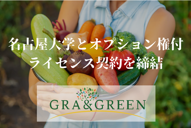 名古屋大学が開発した植物への遺伝子導入技術関連特許に関して、オプション権付きライセンスを取得