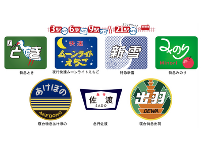 「新潟・庄内 懐かしのヘッドマークエキタグスタンプラリー」開催！