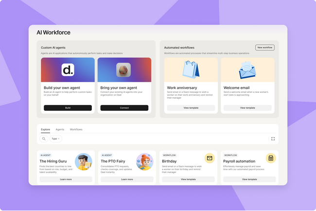 DeelがHR給与業務に特化したAI Workforceを発表
